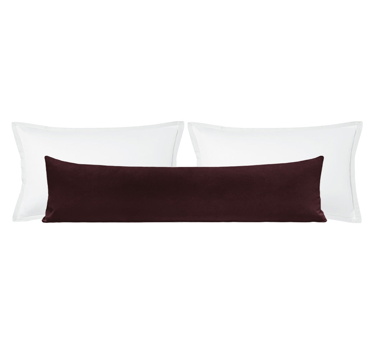THE XL LUMBAR :: SIGNATURE VELVET // MERLOT - BY THE YARD - Image 0