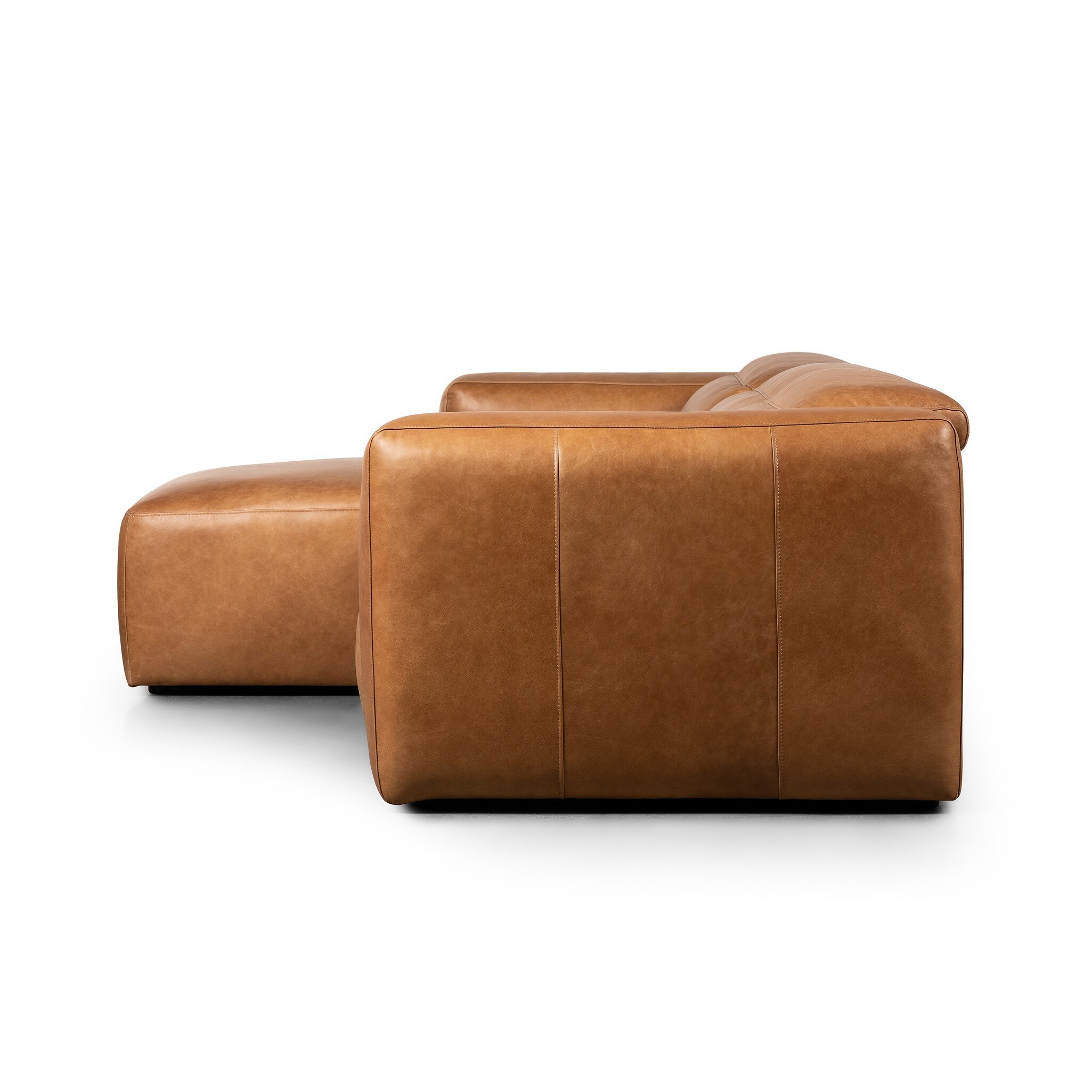 Radley Power Recliner 3-Piece Sectional W/ Chaise - Sonoma Butterscotch - Image 2