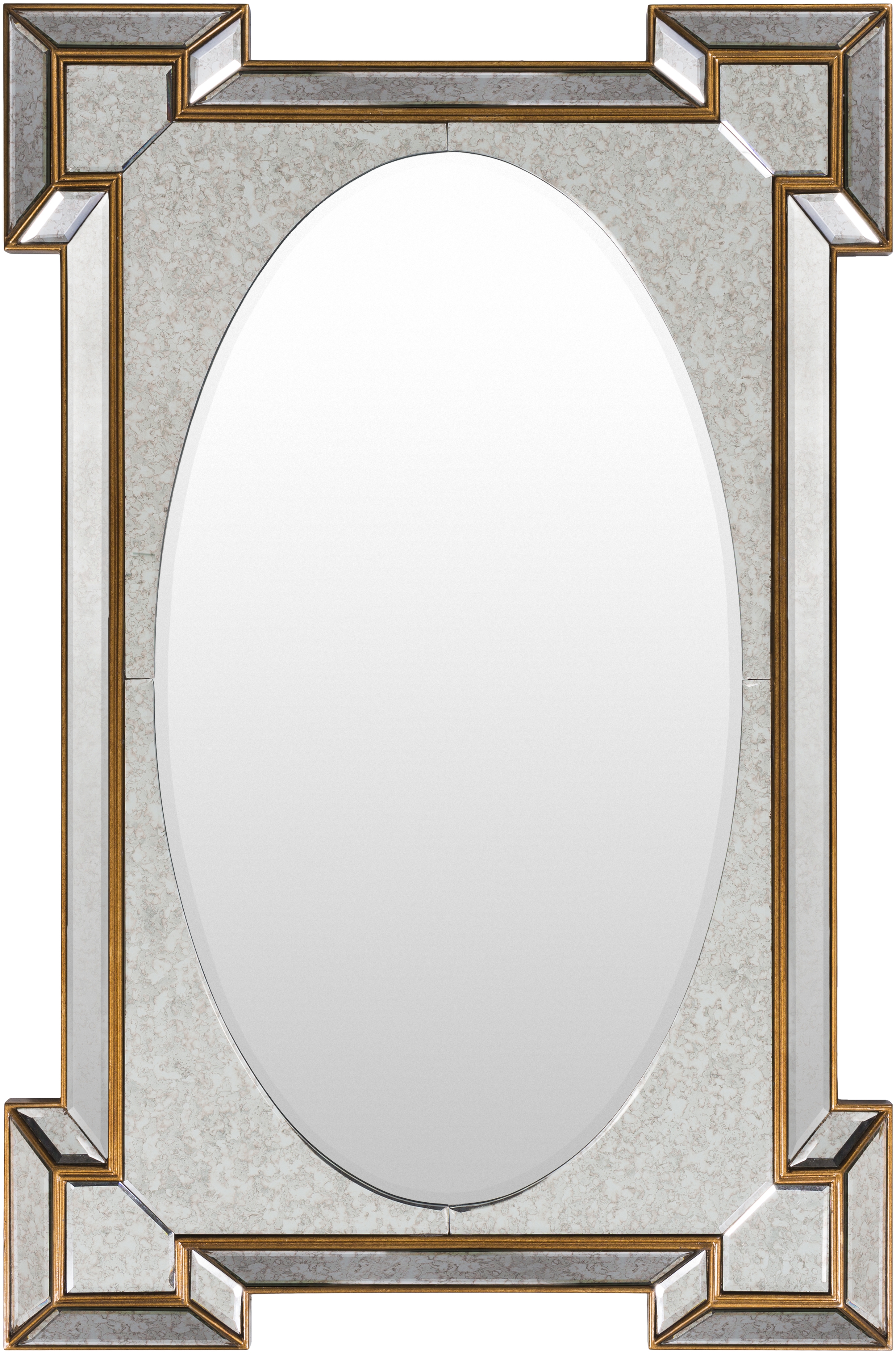 Maude MUD-001 31.5 x 47.24 x 1.97 Mirror - Image 0