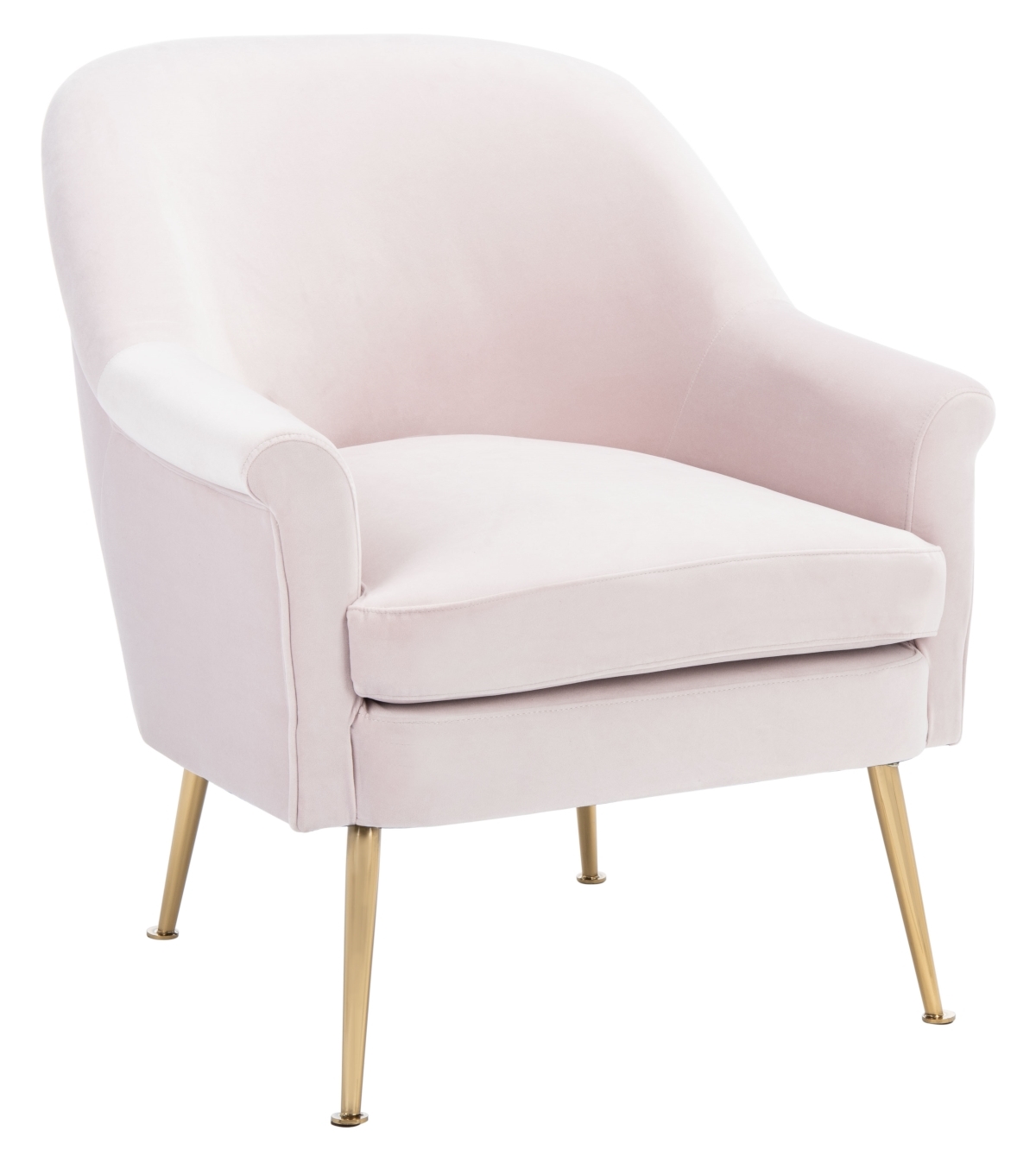Rodrik Accent Chair - Light Pink - Safavieh - Image 6