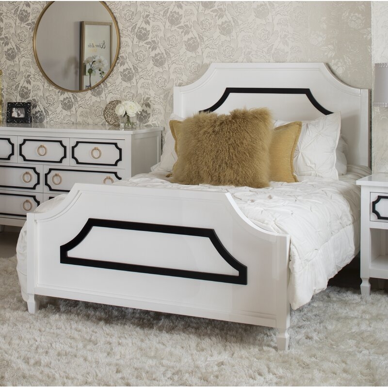 Newport Cottages Beverly Bed Size: Twin, Color: White - Image 0