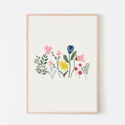 Garden Flowers Art Print - Image 0
