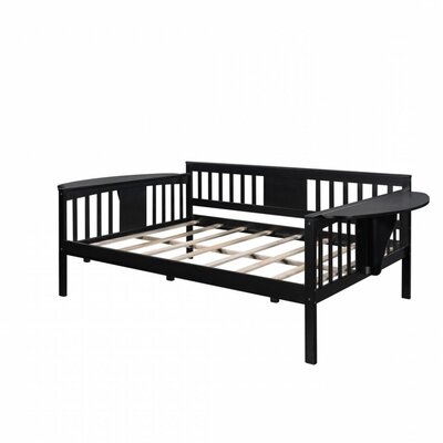 Full Size Daybed, Wood Slat Support, Gray - Image 0