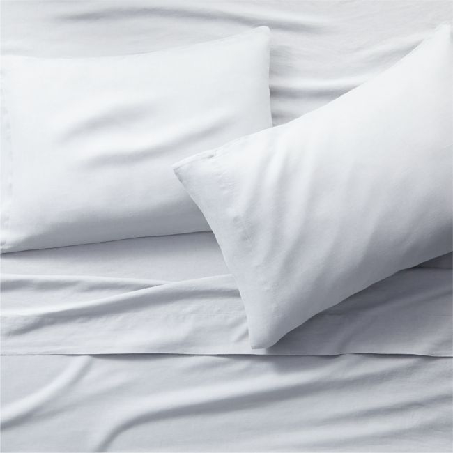 Grey Natural Hemp Fiber Queen Sheet Set - Image 0