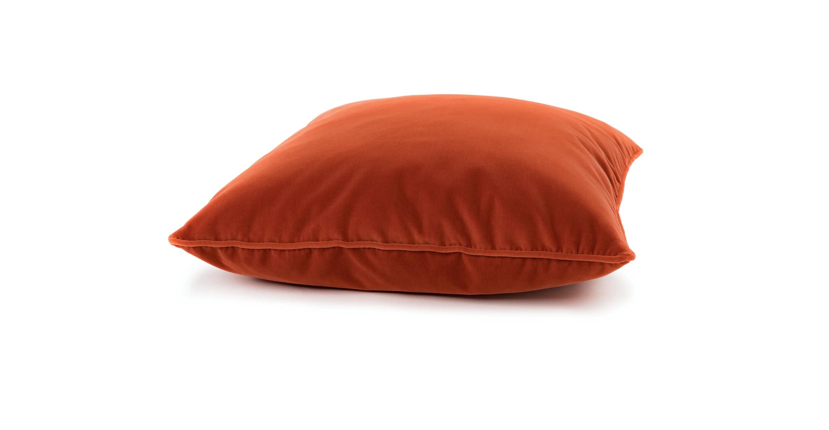Lucca Persimmon Orange Pillow Set - Image 4