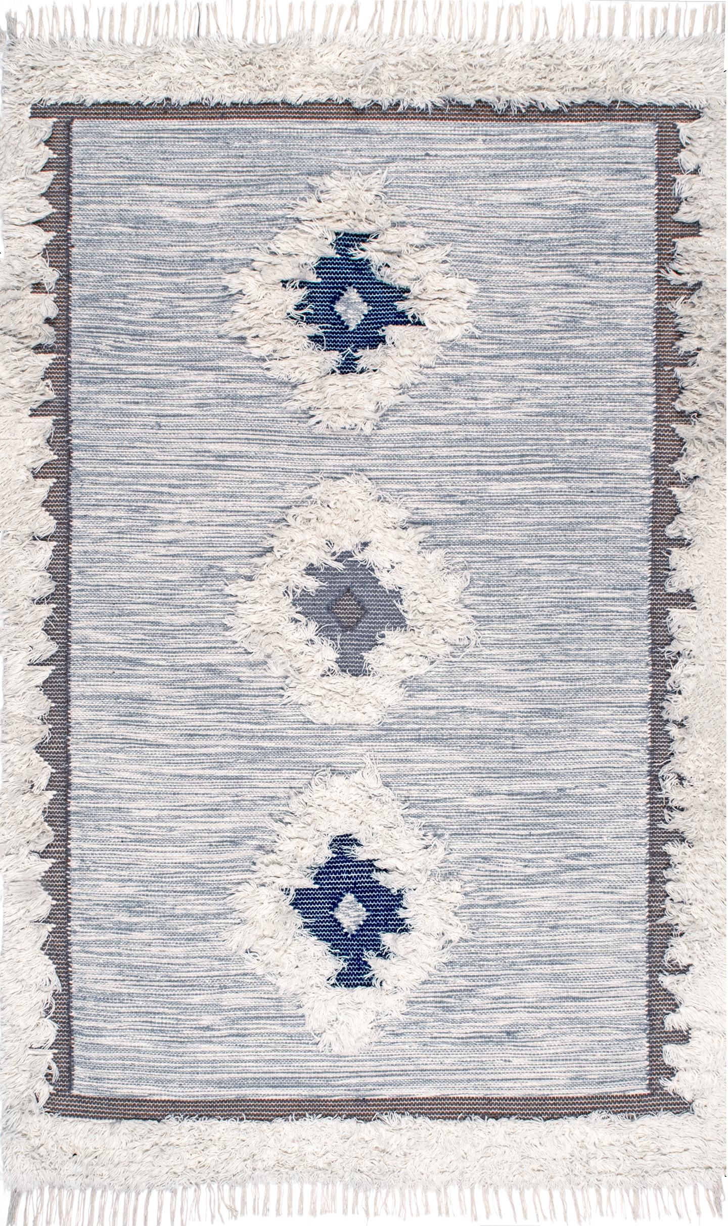 Rebekah Shaggy Regal Tribal Area Rug - Image 1