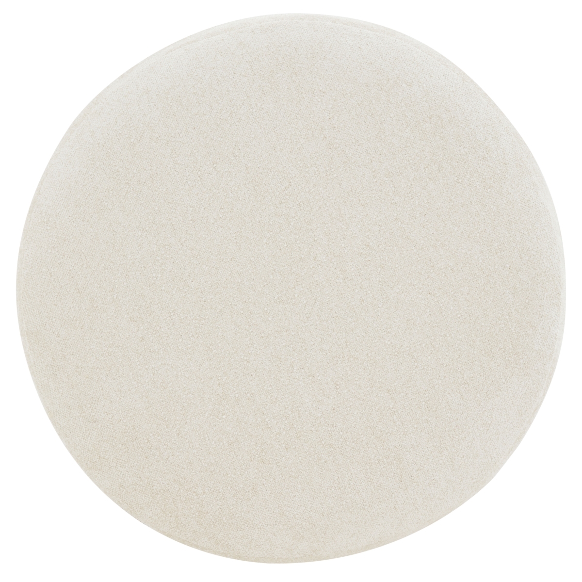 Toledo Round Wood Counter Stool - Cream/Walnut - Image 3