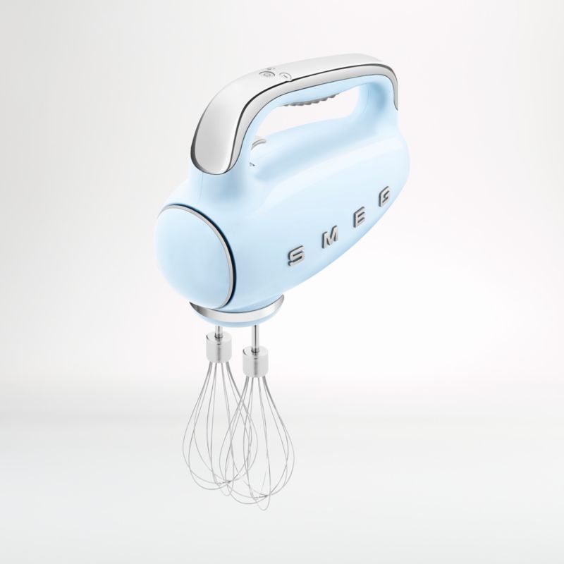 SMEG Pastel Blue 9-Speed Hand Mixer - Image 7
