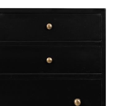 Harmon 8-Drawer Tall Dresser, Black - Image 3