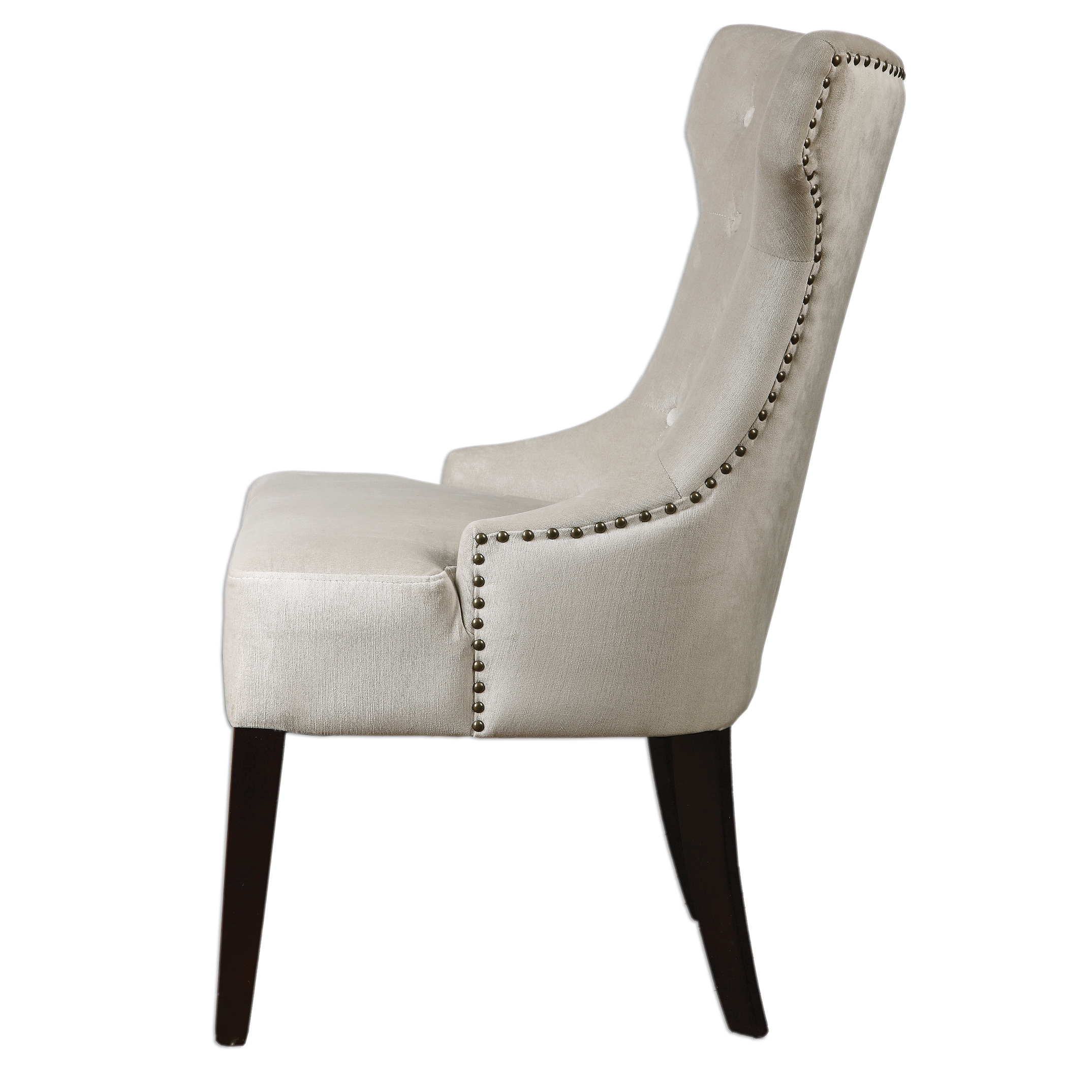 Arlette Tufted Wing Chair - Image 3