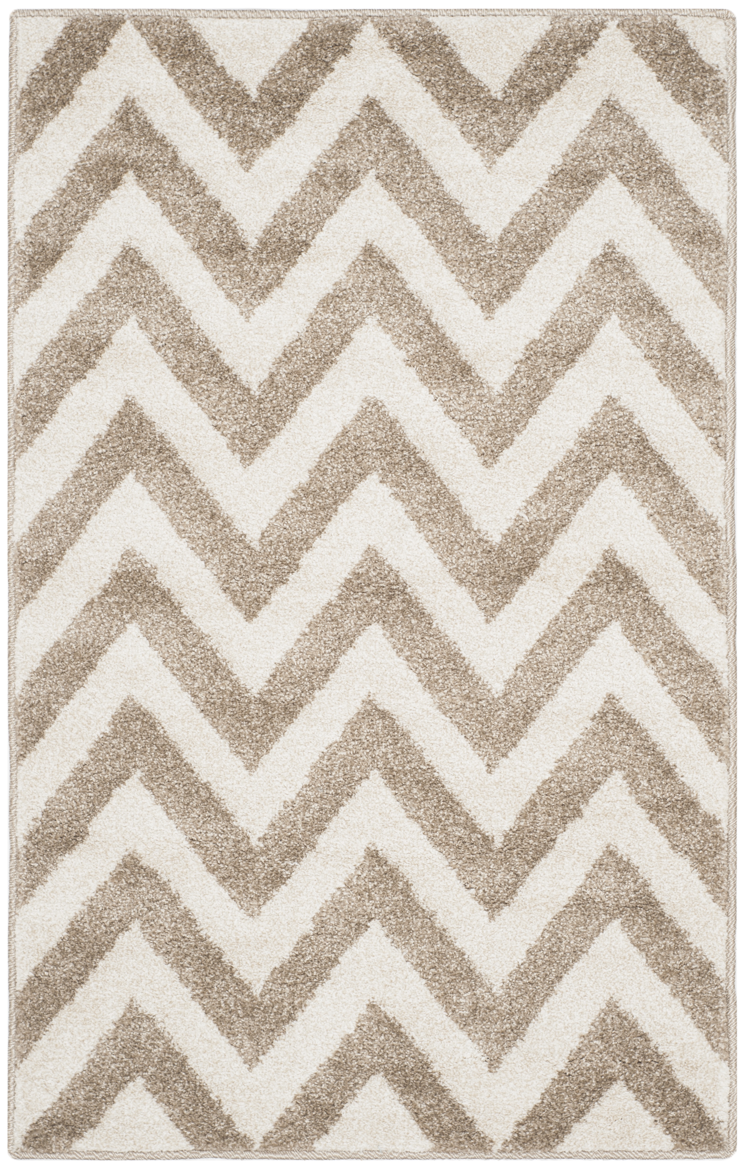 Arlo Home Indoor/Outdoor Woven Area Rug, AMT419S, Wheat/Beige,  2' 6" X 4' - Image 0