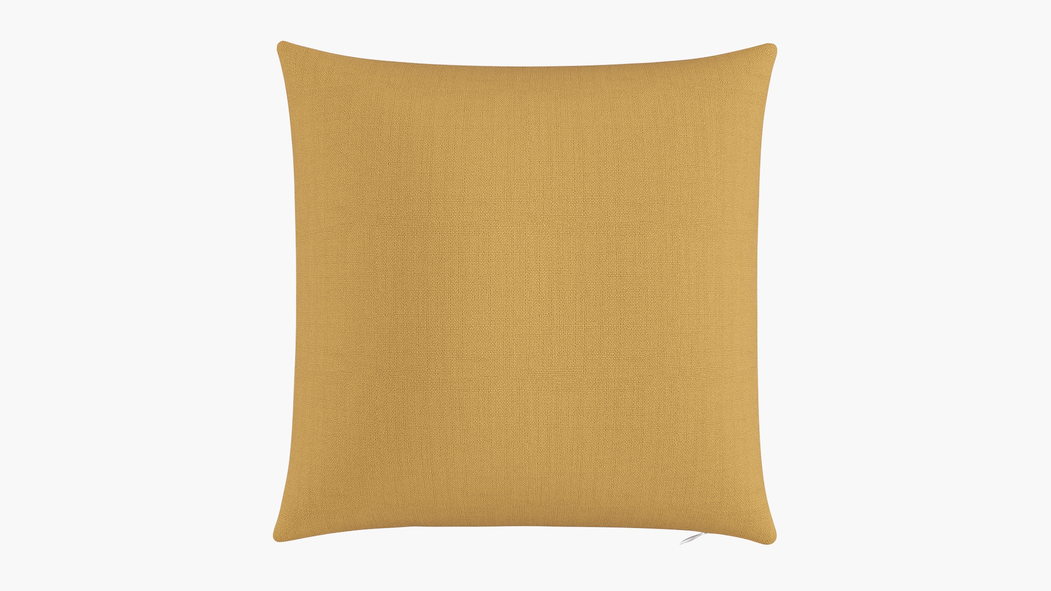 Throw Pillow 20", French Yellow Everyday Linen, 20" x 20" - Image 0