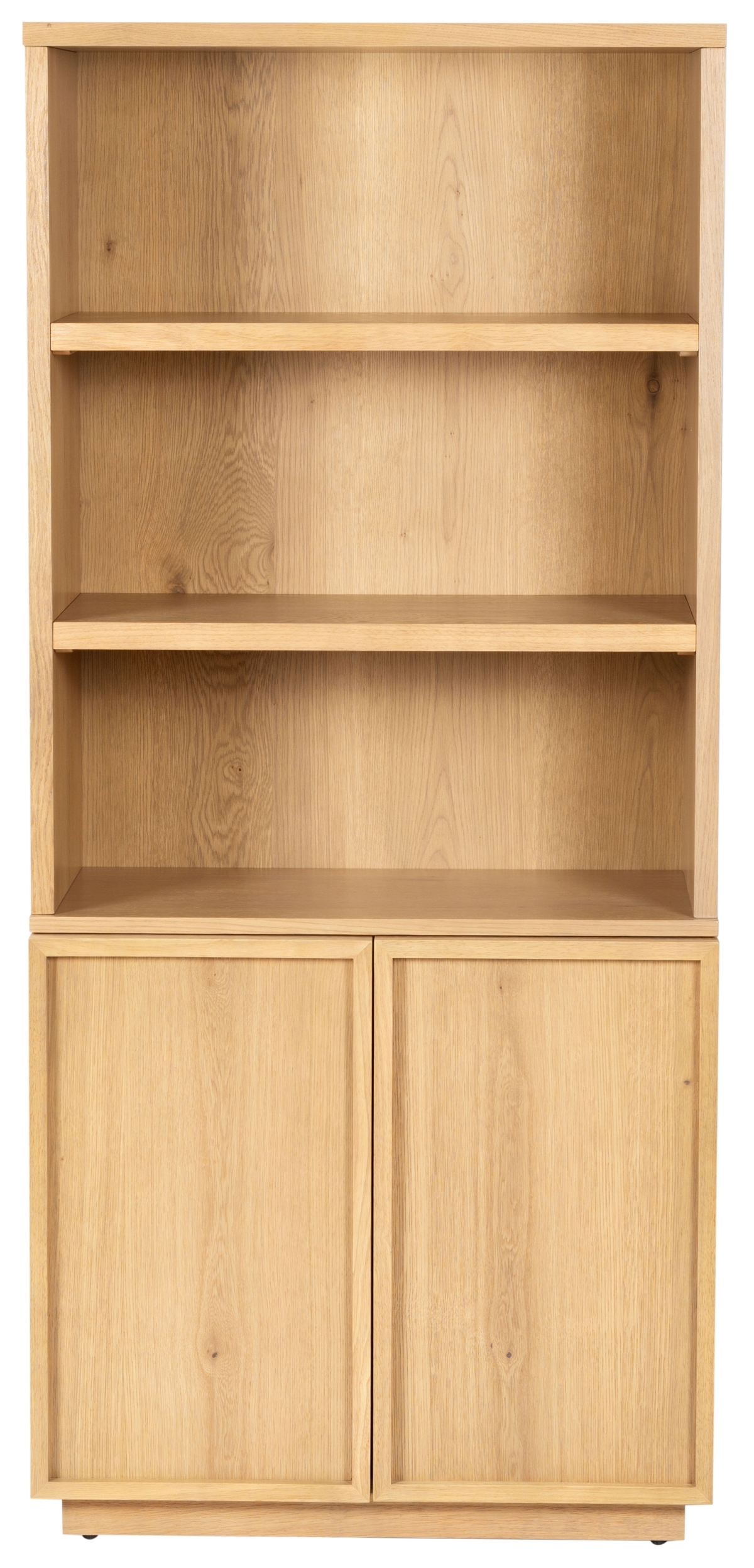 Zeus 4 Shelf Wood Bookcase - Natural - Image 0