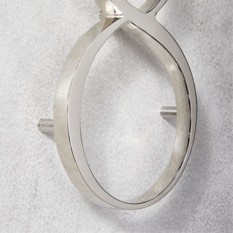 Heymland 6" Polished Nickel House Number 7 - Image 1