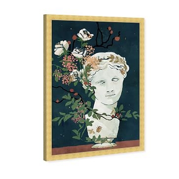 Oliver Gal Muse Delicate Floral Display Framed Art, Multi - Image 1