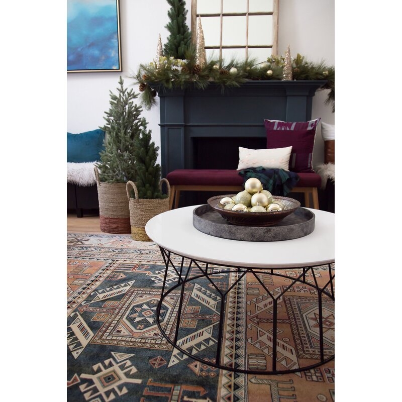 Casey-Leigh Frame Coffee Table, White - Image 3