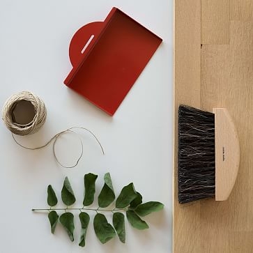 Mr. and Mrs. CLYNK Mini Hand Brush and Dustpan Gift Set, Black - Image 2