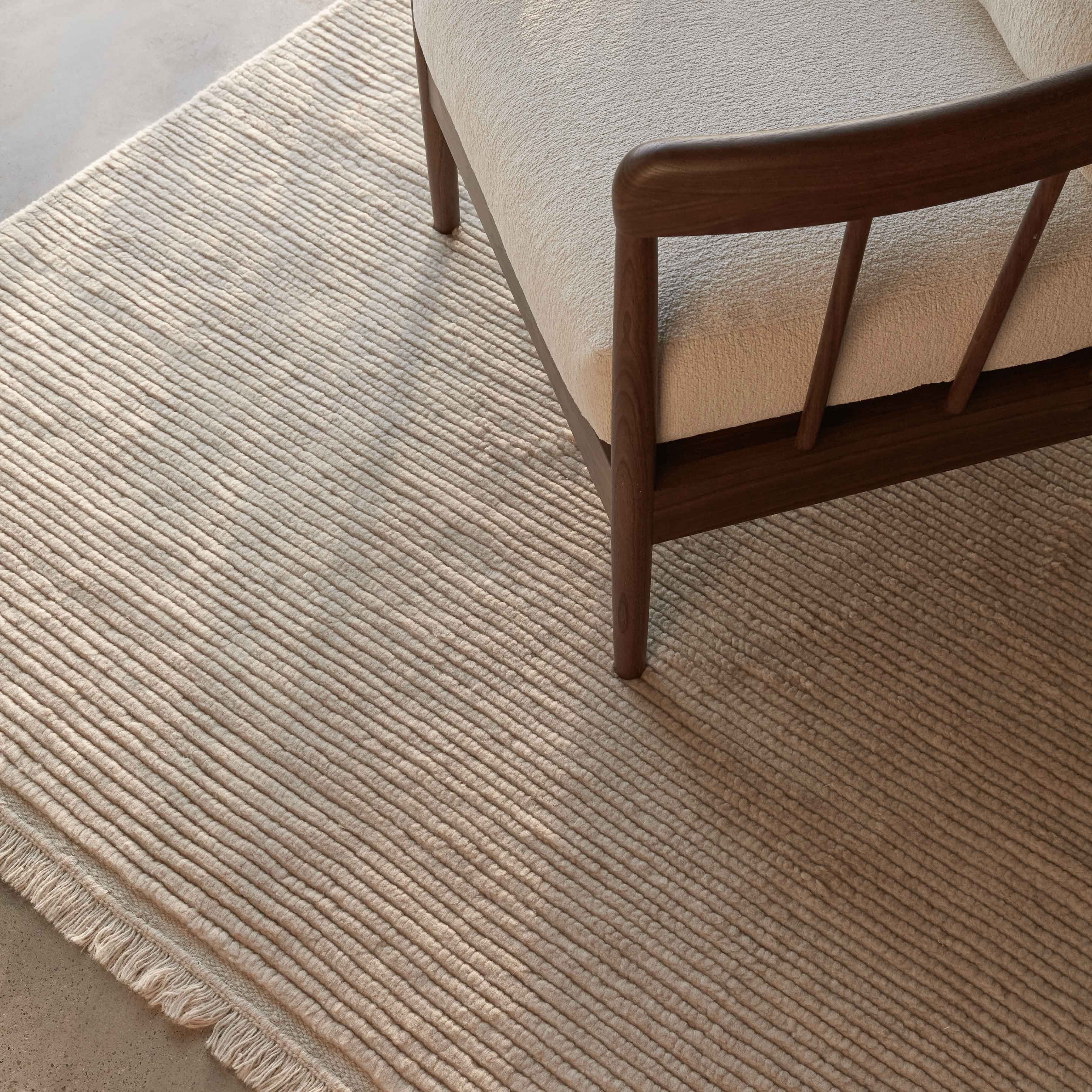The Citizenry Lata Hand-Knotted Area Rug | 6' x 9' | Browns Tans - Image 2
