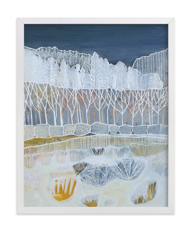 White Woods Limited Edition Fine Art Print 1 - Image 0