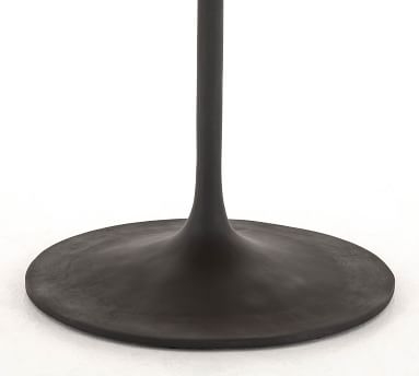 Nami FSC(R) Teak Round 42" Bistro Table, Bronze - Image 3