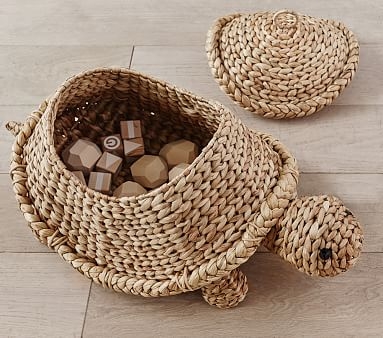 Savannah Seagrass Turtle Basket - Image 1