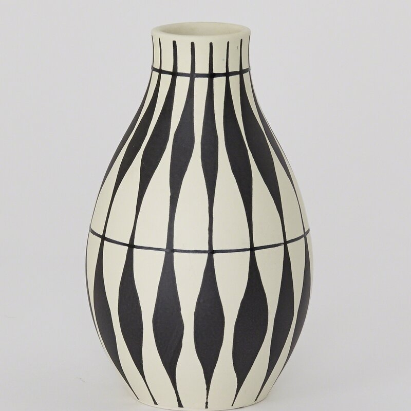 Global Views Napoli Vase-Leaf Pattern - Image 0