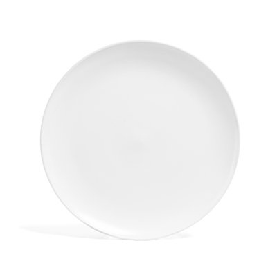 over&back Coupe Round 13" Serving Platter - Semi - Perfect for Tabletop & Décor - Image 0