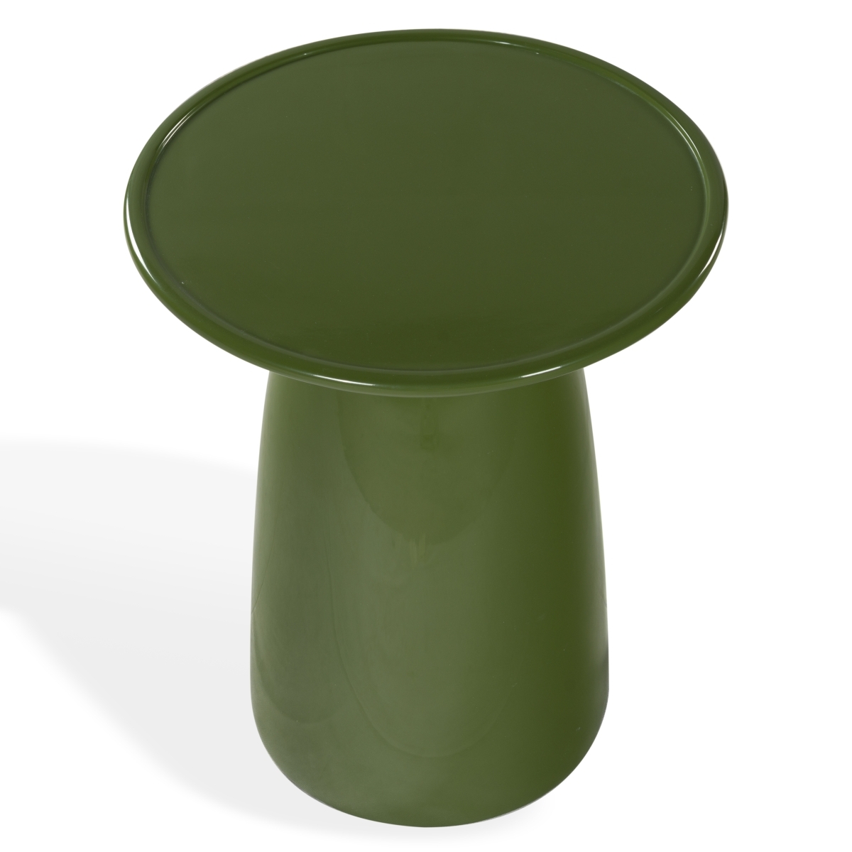 Stephan Concrete Accent Table - Olive Green - Image 5
