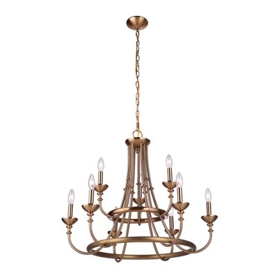 Darinka 9 - Light Candle Style Tiered Chandelier - Image 0