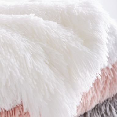 St. Jude Fluffy Luxe Throw, 50x60, White - Image 2