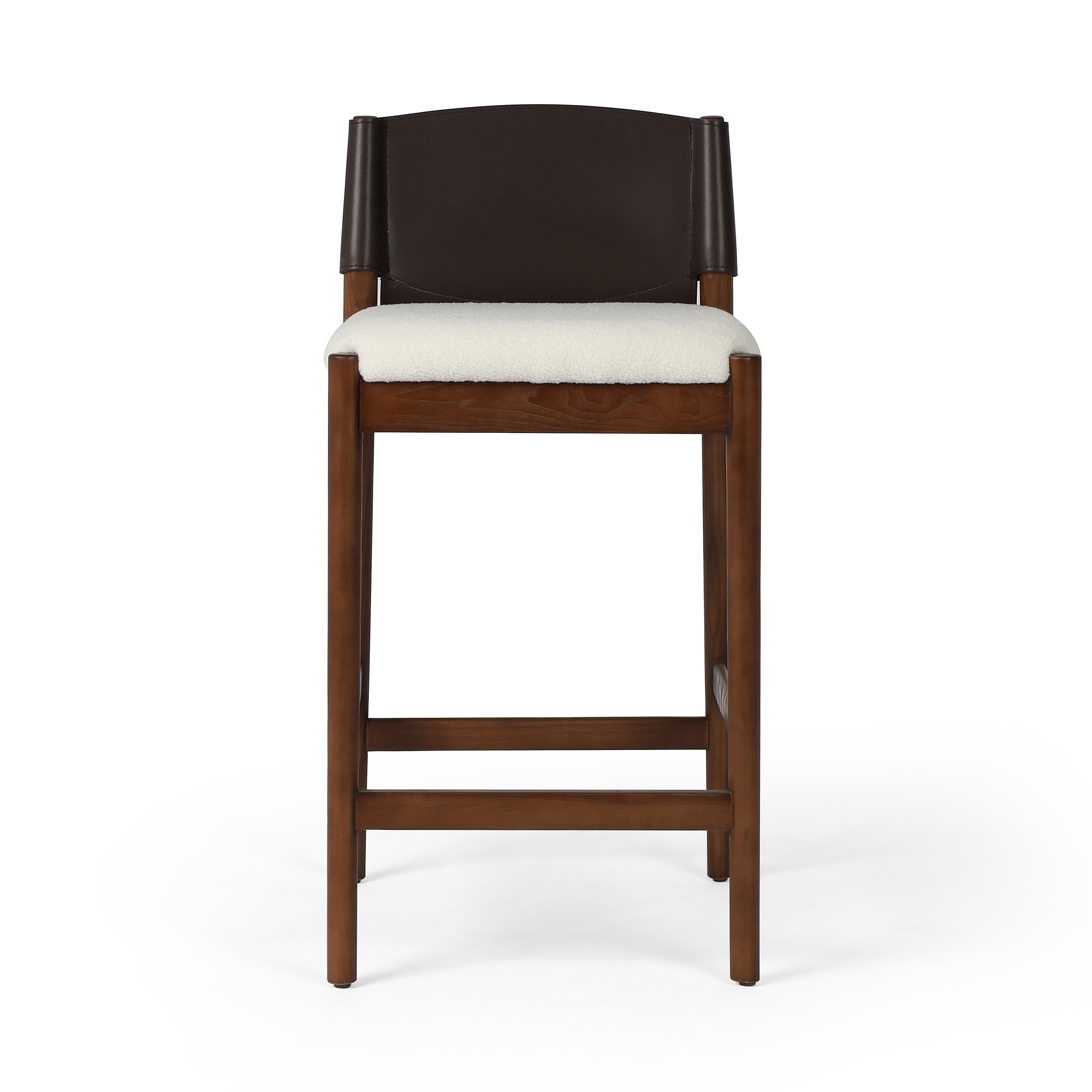 Lulu Stool-Espresso Lthr Blend-Counter - Image 3