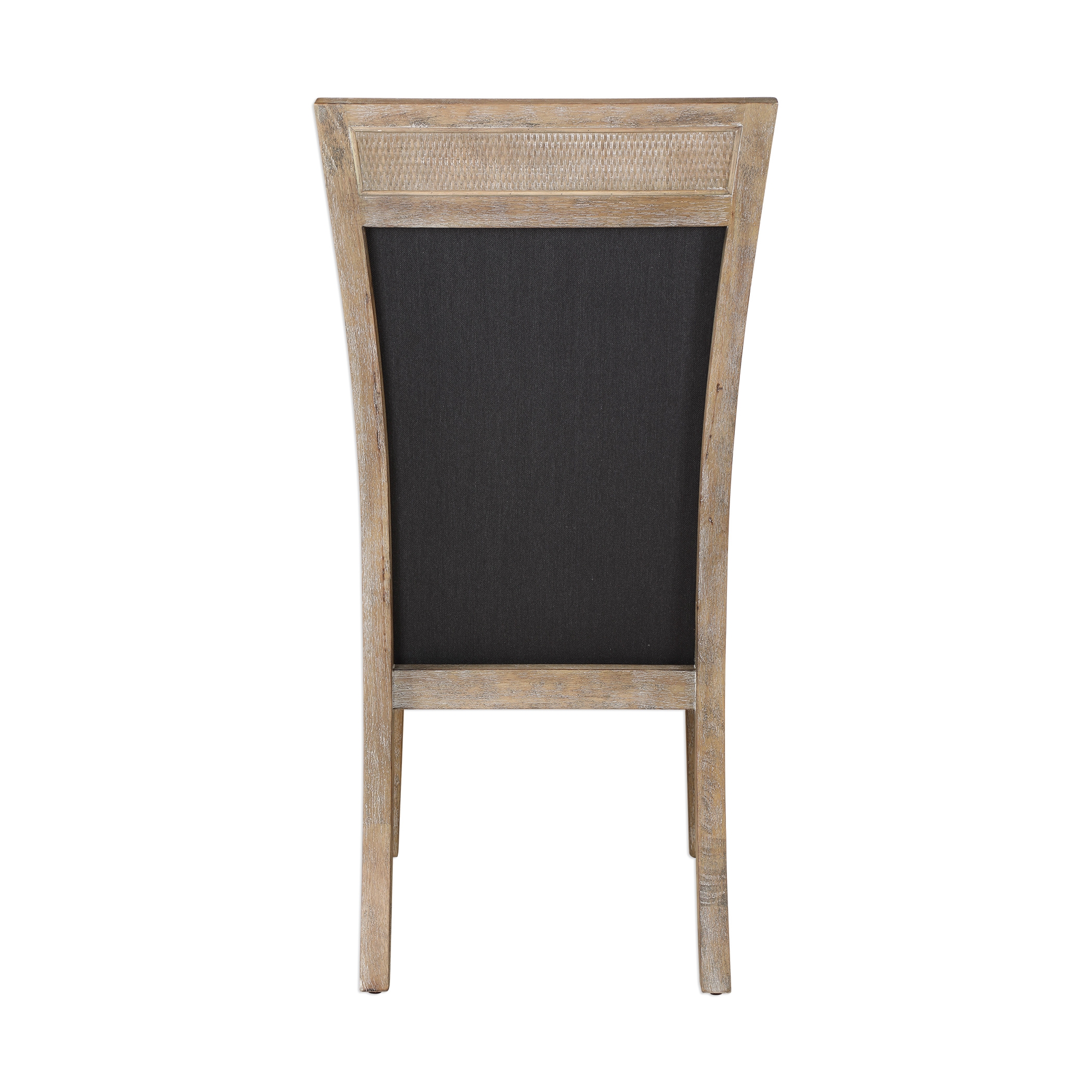 Encore Dark Gray Armless Chair - Image 4