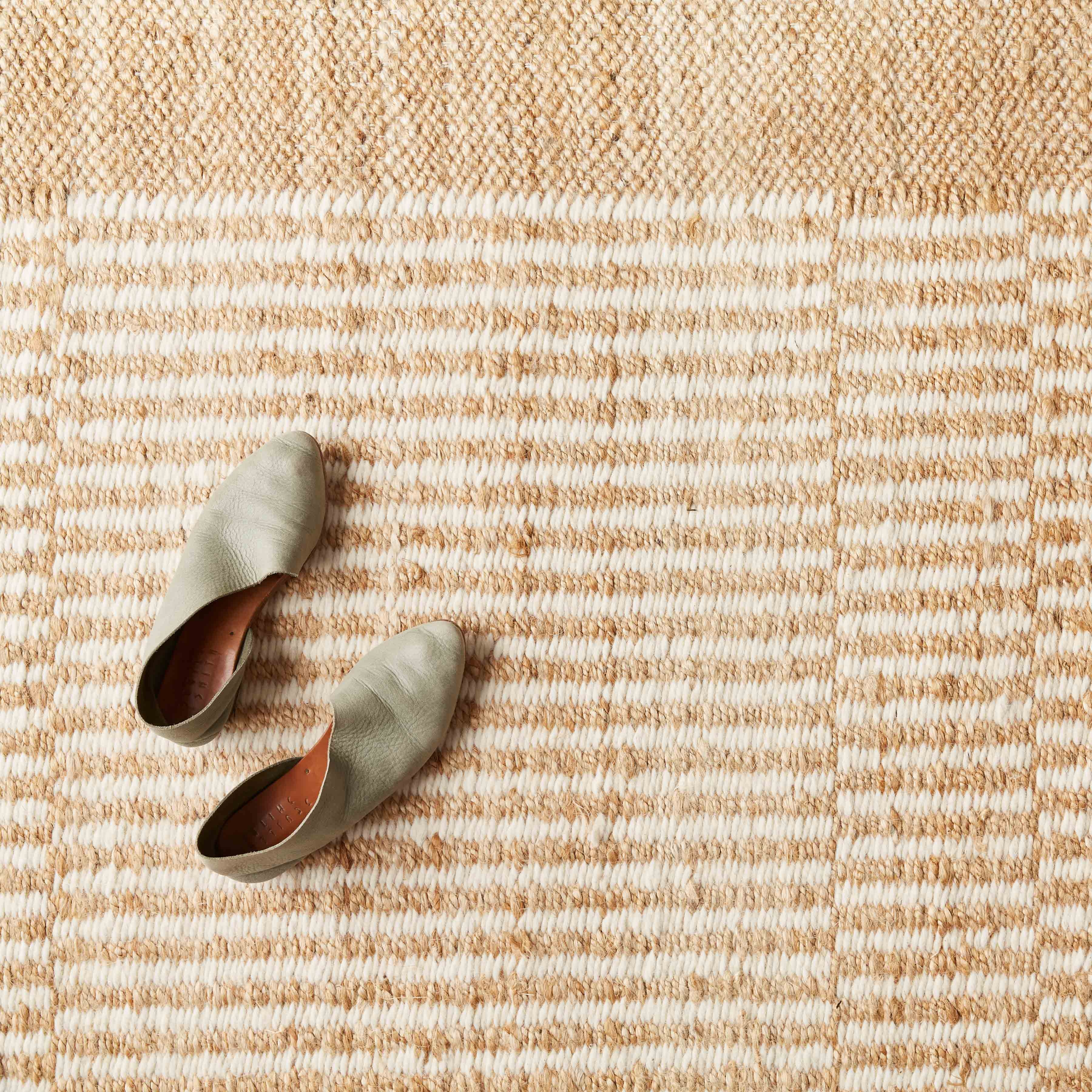 The Citizenry Anita Jute Area Rug | 5' x 8' | Natural - Image 1
