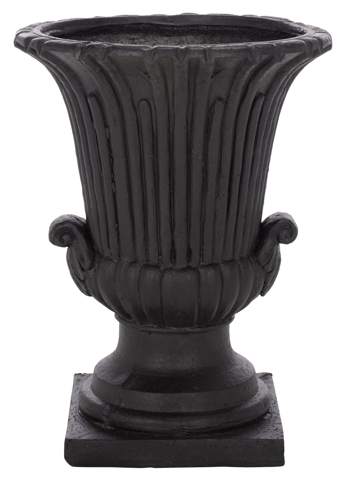 Atlas Planter Pot - Black - Safavieh - Image 0
