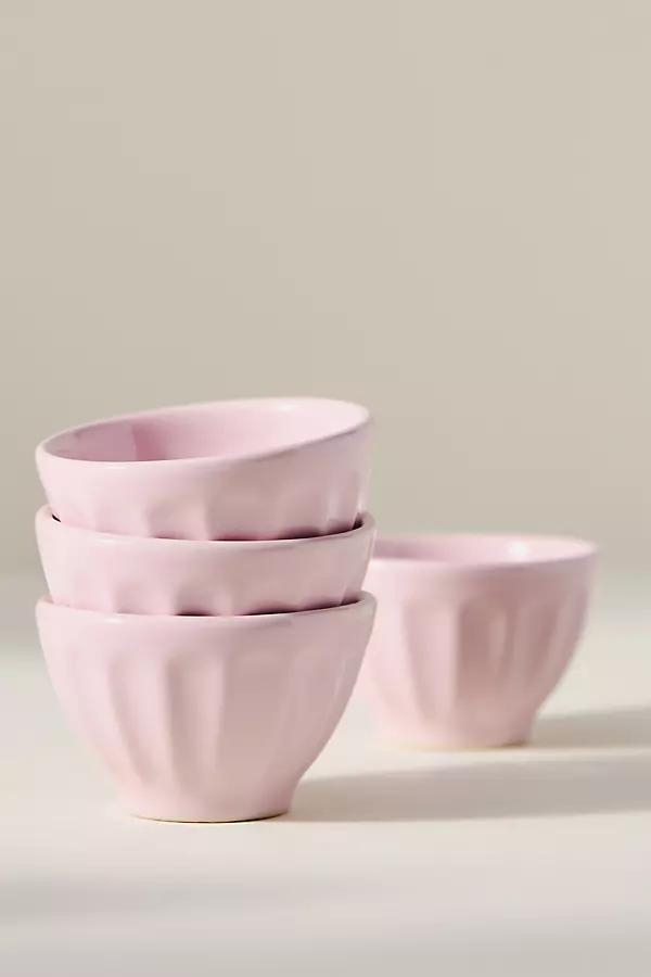 The Latte Stoneware Nut Bowls, Set of 4: Amelie Edition - Image 0