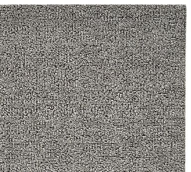 Chilewich Heathered Shag Mat, 2' x 6', Fog - Image 1