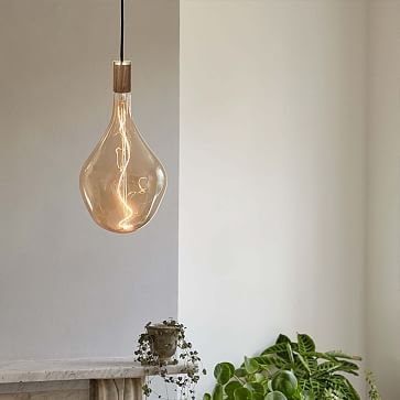 Tala Brass Pendant With Voronoi III Bulb - Image 1