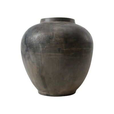Darbyville Gray Indoor / Outdoor Earthenware Table Vase - Image 0