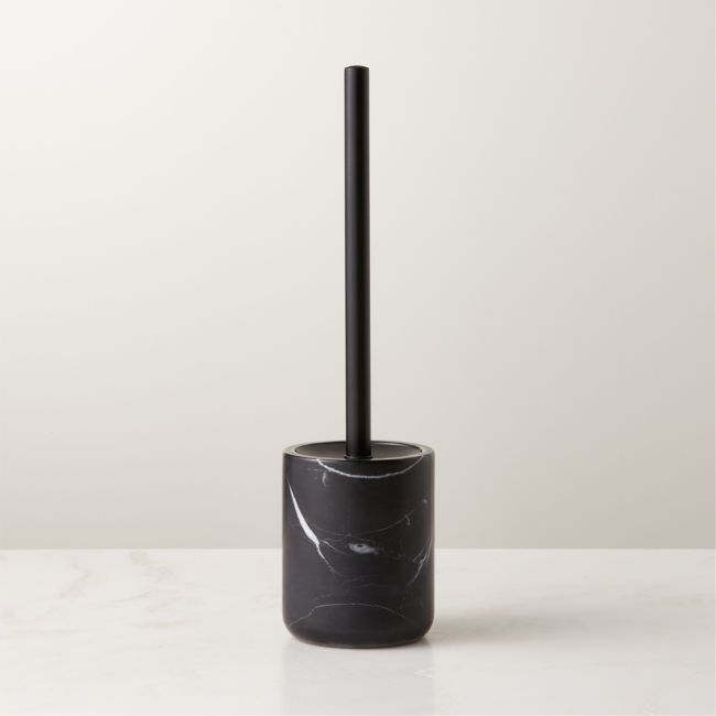 Nexus Black Marble Toilet Brush - Image 0