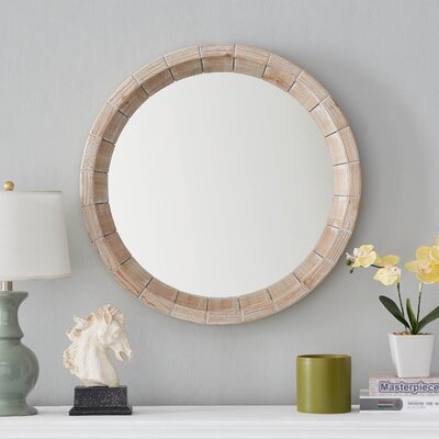 Tropical Round Accent Wall Mirror - Image 0