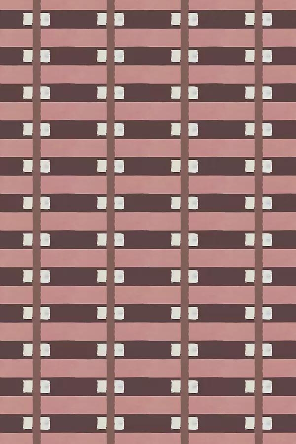 Lowcountry Sweetgrass Geometric Striped Wallpaper - Image 0