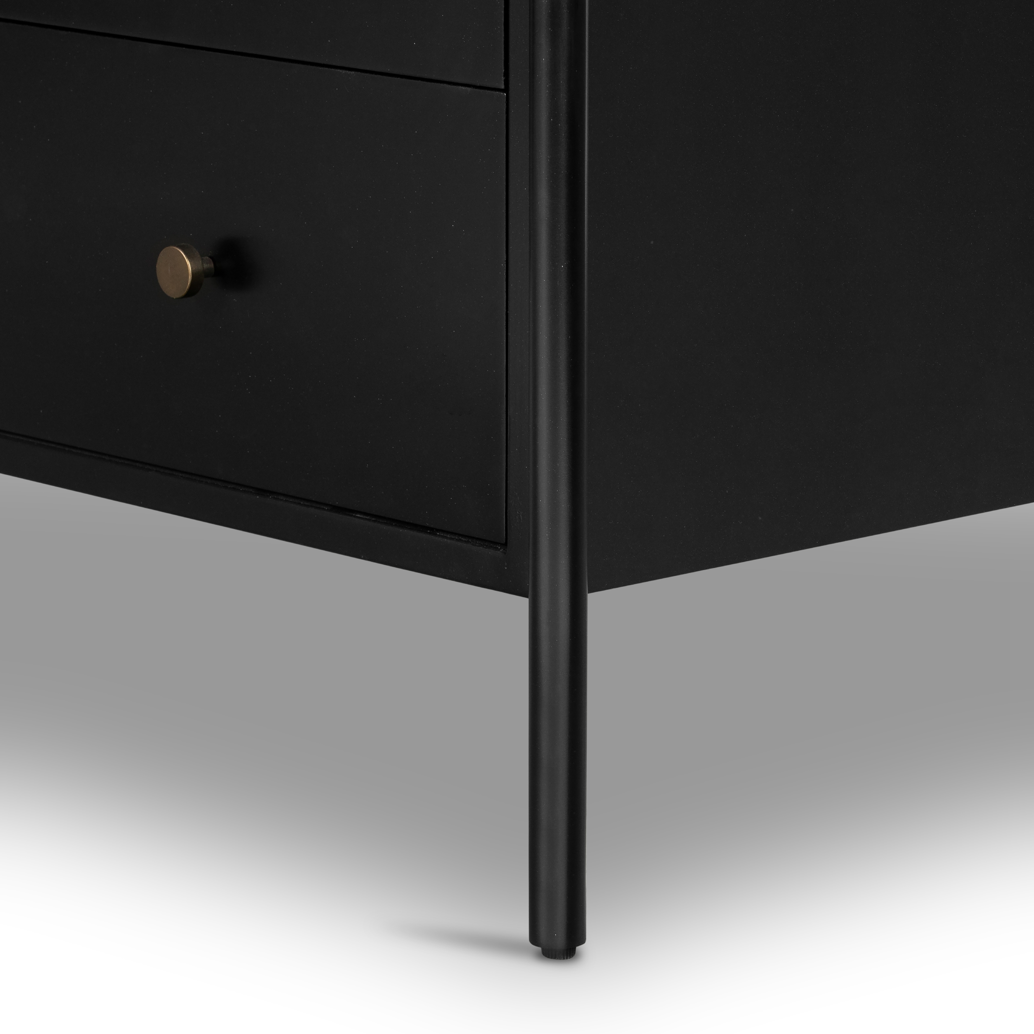 Soto 5 Drawer Dresser-Black - Image 9