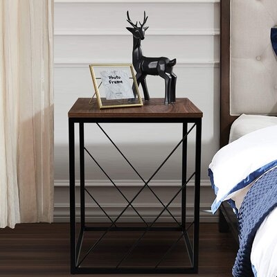 Aseliya Industrial Side Table End Table - Image 0