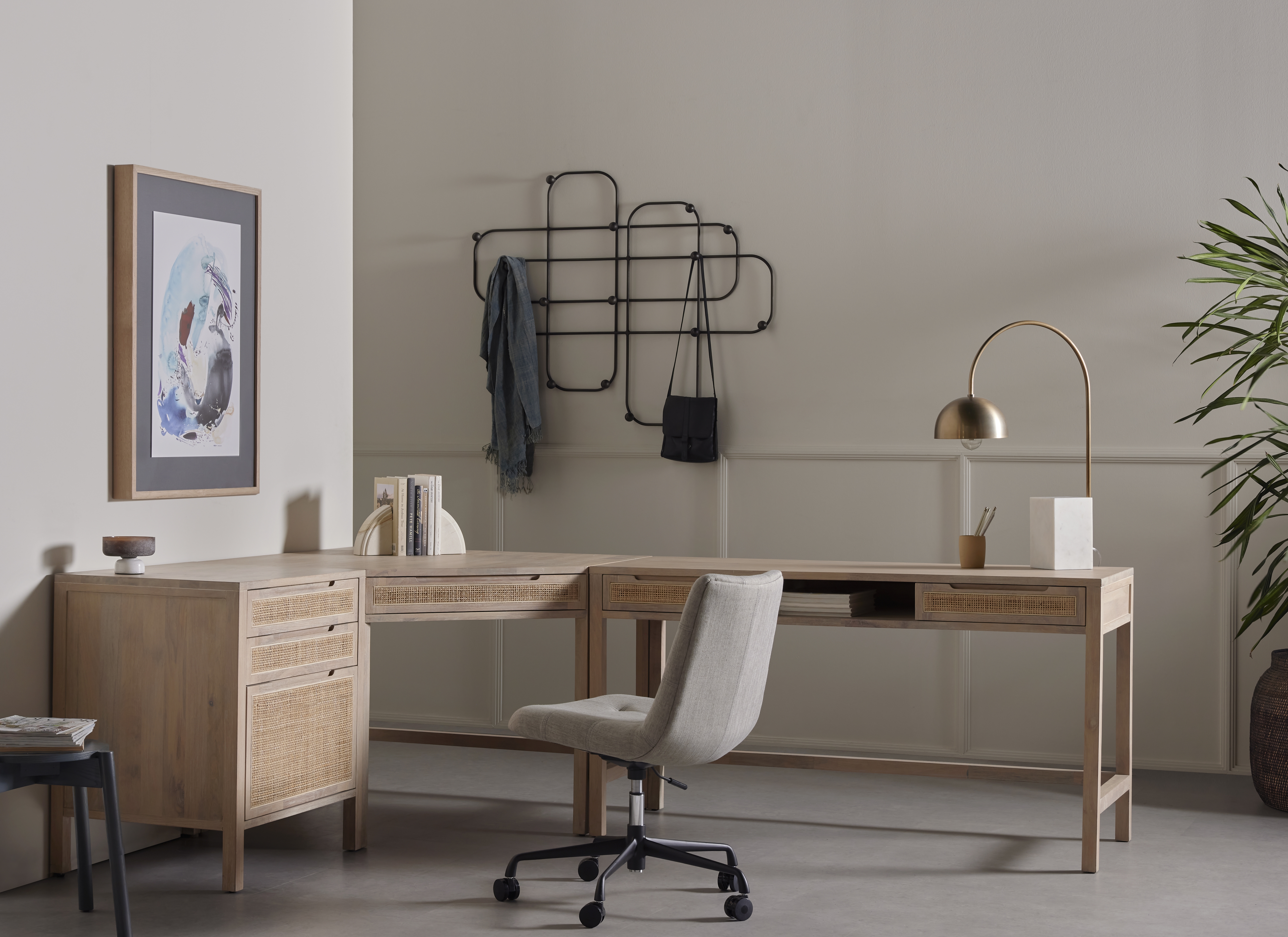 Clarita Modular Filing Cabinet-White - Image 14