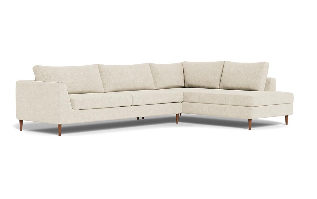Asher 3-Seat Sectional with Right Bumper - Image 1