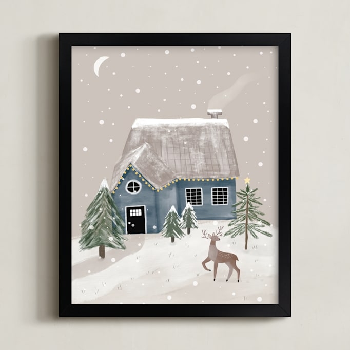 Winter's Night Open Edition Fine Art Print - Image 0