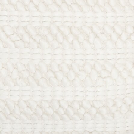 Valerie Square Pillow Cover & Insert, White, 20" x 20" - Image 3