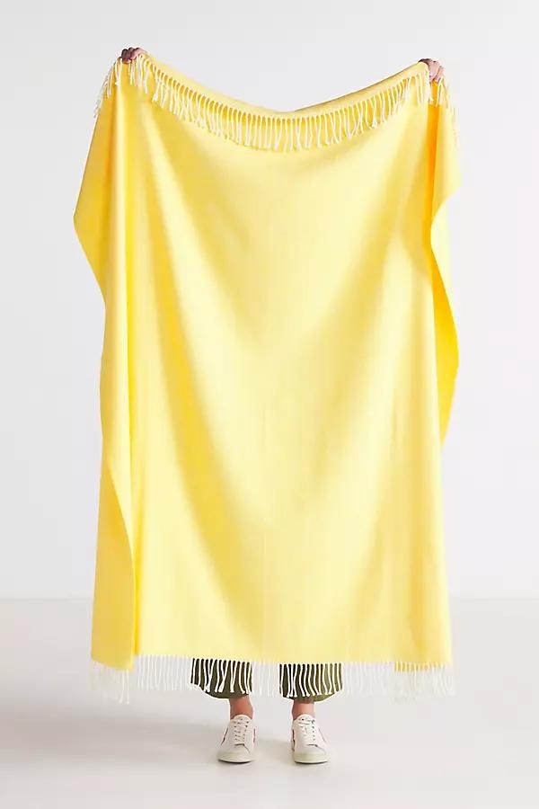 Solid Herringbone Throw Blanket - Image 0