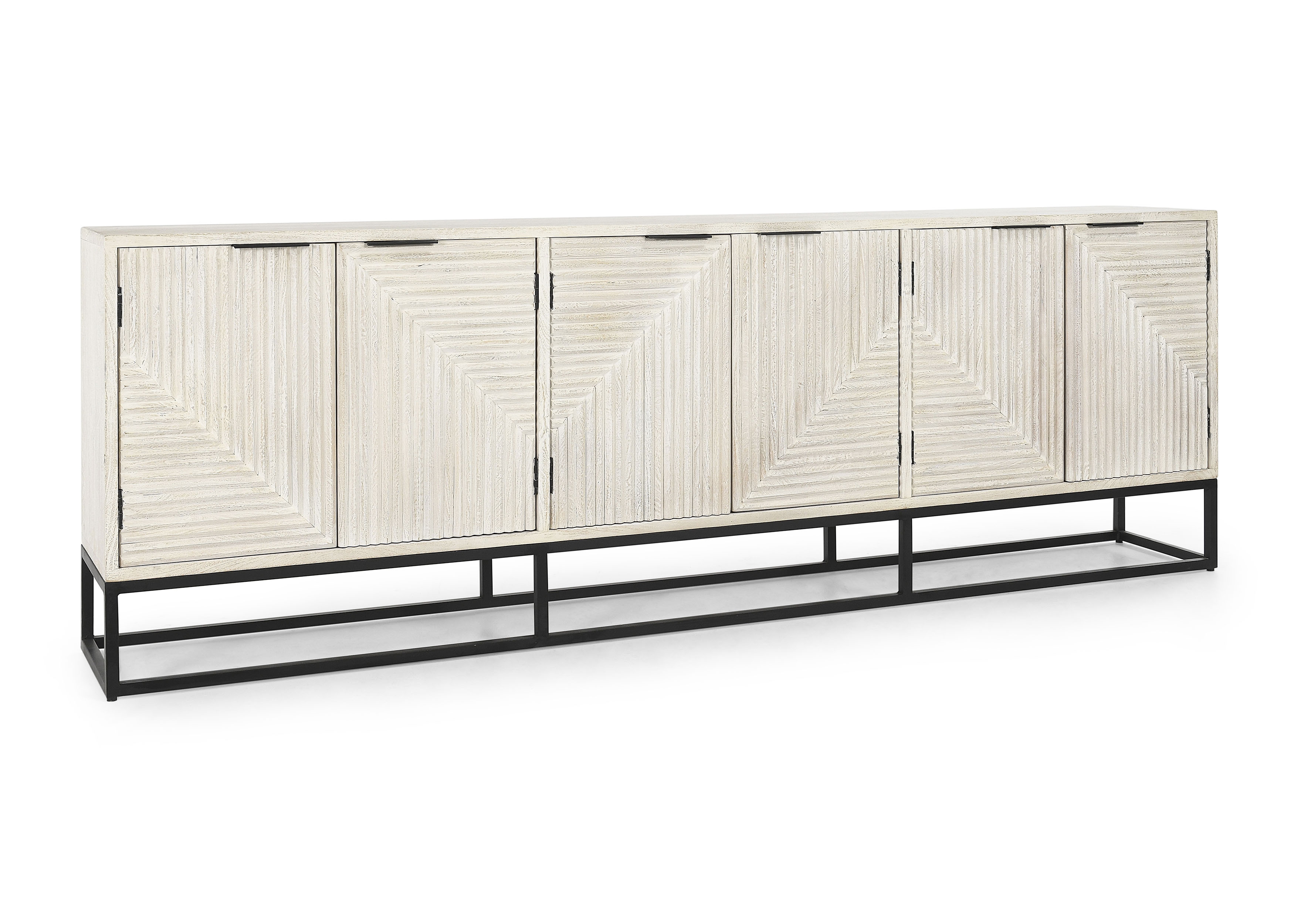 Flint 6Dr Buffet White Wash - Image 0