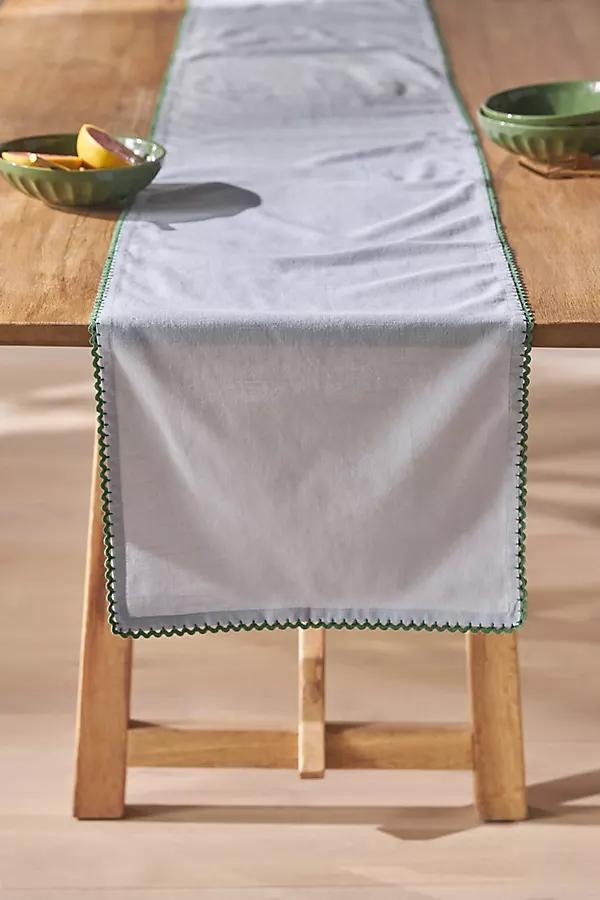 Ric Rac Cotton Table Runner - Image 0